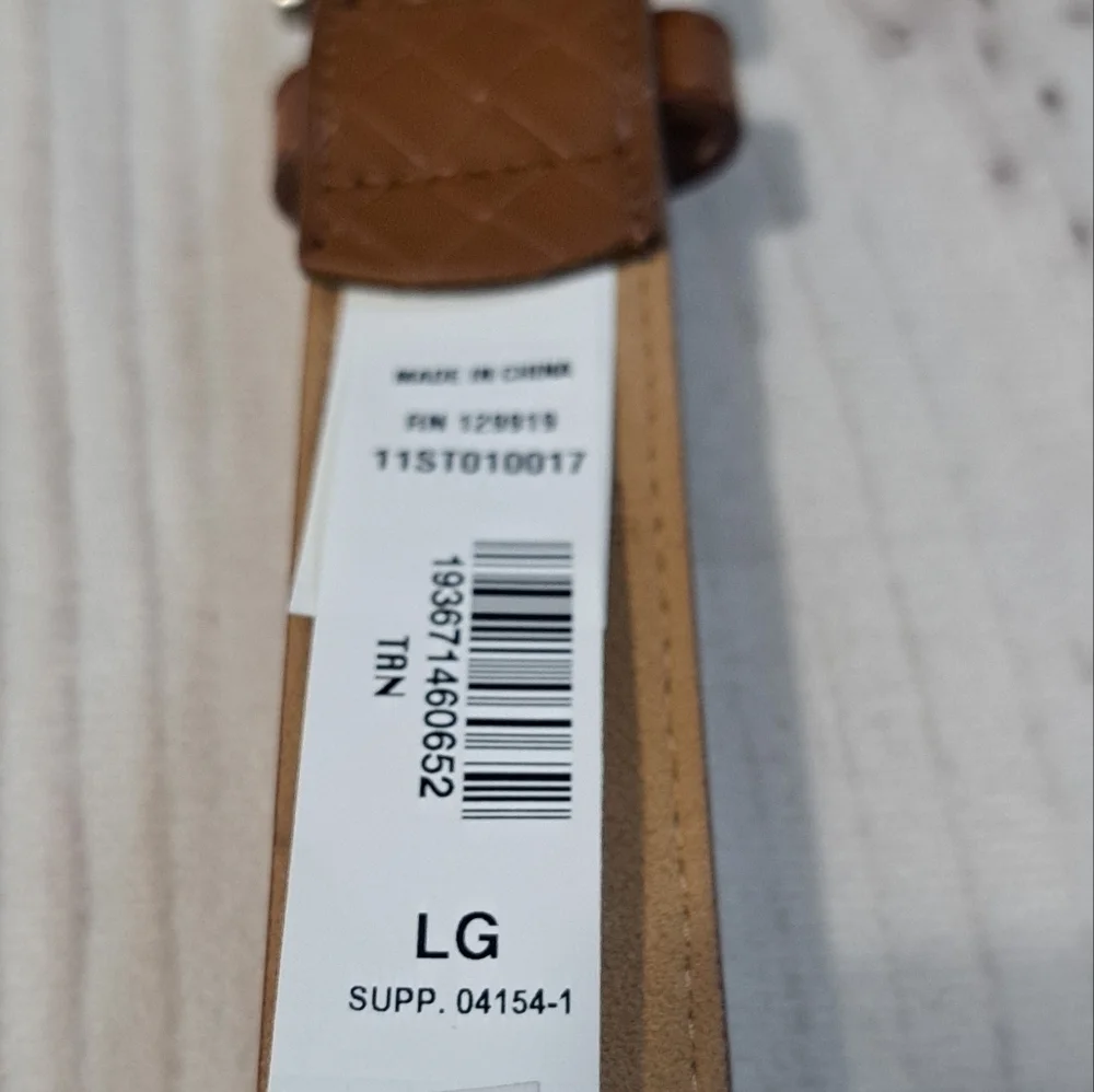 Stafford Tan Belt Mens Size Large 38-40